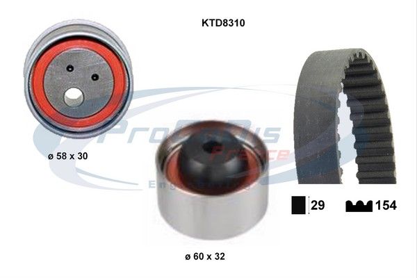 PROCODIS FRANCE Комплект ремня ГРМ KTD8310